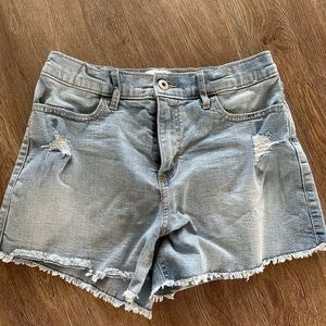 Abercrombie and Fitch kids Jean shorts.